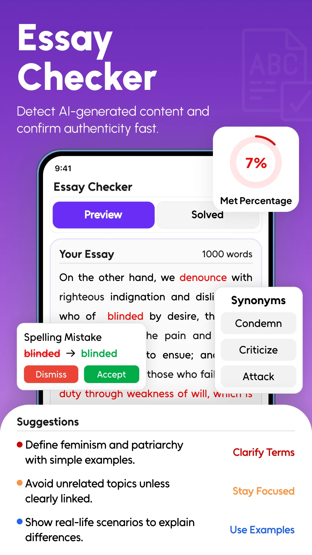 Plagiarism Checker & Detector screenshot