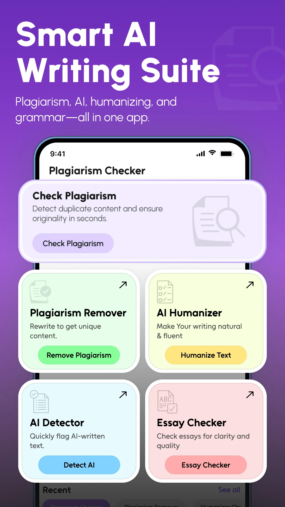 Plagiarism Checker & Detector screenshot