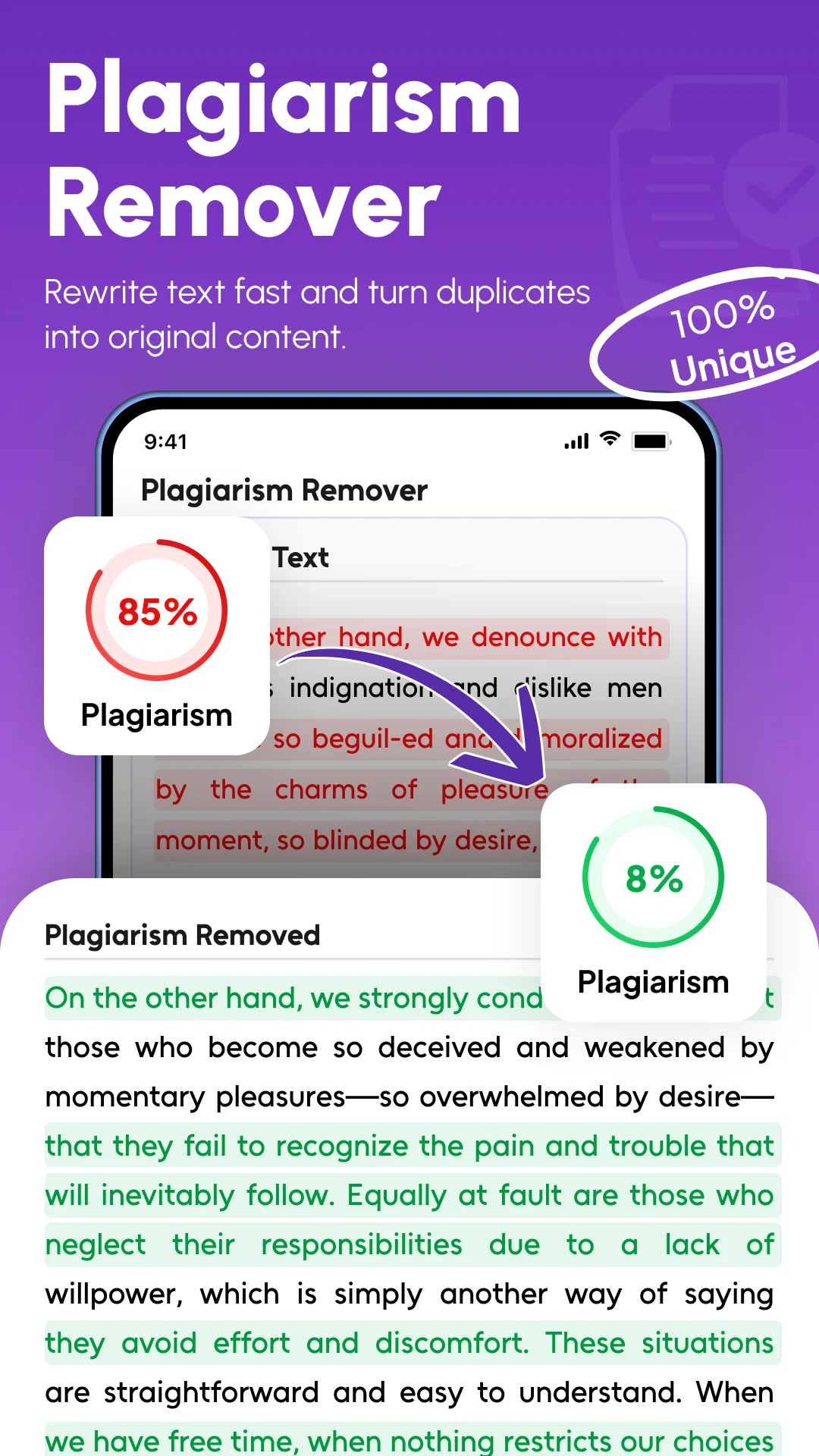 Plagiarism Checker & Detector screenshot